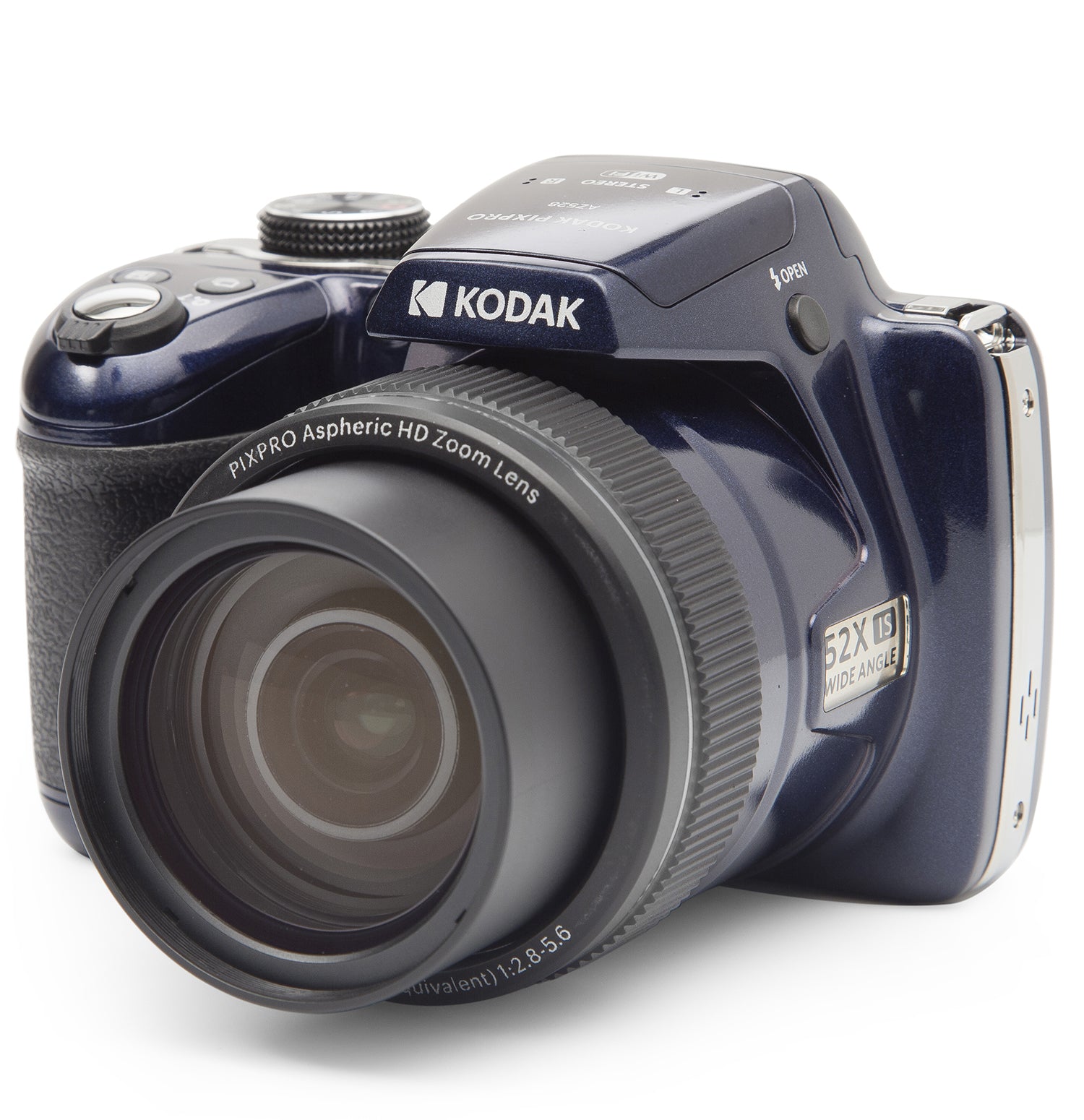 Kodak PIXPRO AZ528 – Bridgekamera, 52× optischer Zoom, 16,76 MP, 1080p, Blau