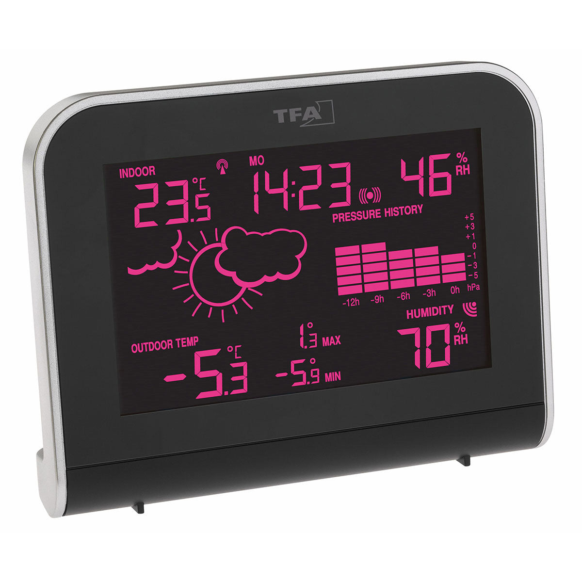 TFA-Dostmann 35.1148.01.IT Temperatur-/Feuchtesensor – Kabellos (868 MHz), −40–60 °C, 1–99 %, Innen/Aussen