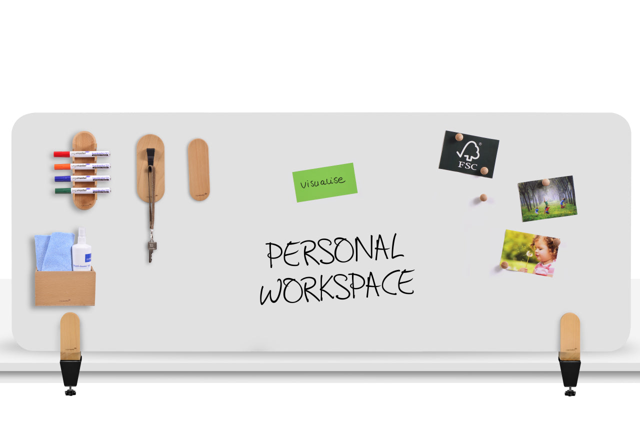 Legamaster ELEMENTS Whiteboard – Emaille, magnetisch, rahmenlos – 160 × 60 cm
