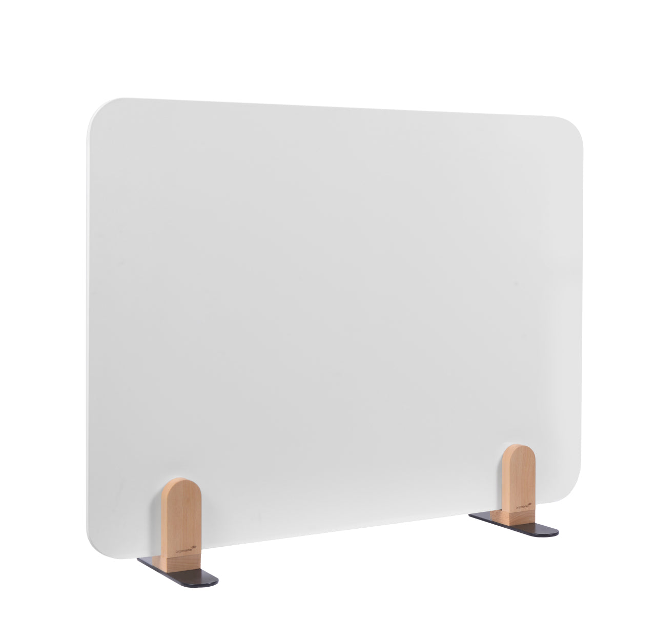 Legamaster Tischtrennwand Elements – 800 × 600 mm, Stahl, Weiss, mit Halterungen, magnetisch