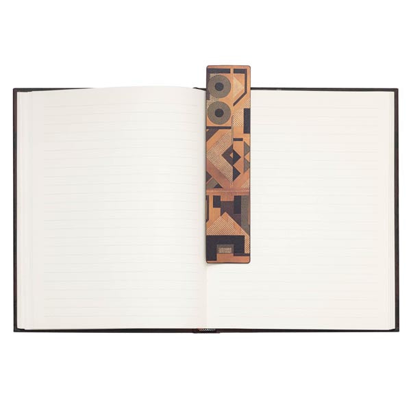 Paperblanks PA8233-0 – Lesezeichen, flexibel, Papier, Senf, 40 × 185 mm, 1er Set