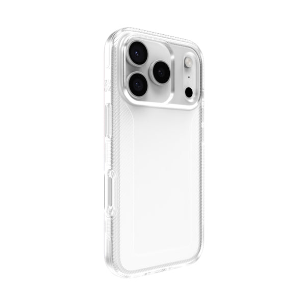 ZAGG Luxe Backcover – für Apple iPhone 17 Pro, MagSafe, Graphen, Transparent, bis 3 m Sturzsicher
