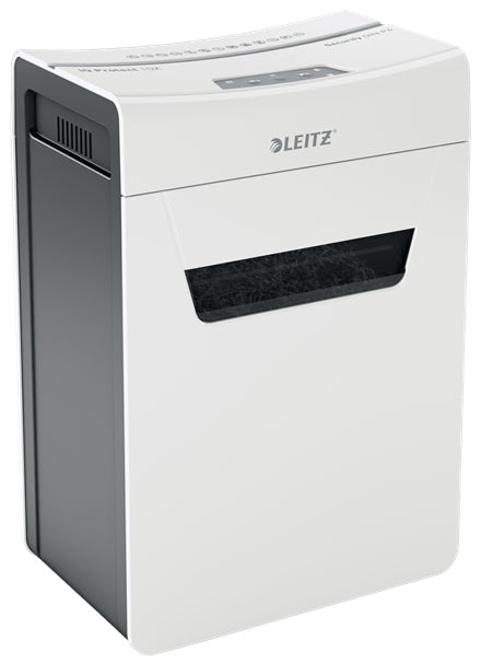 Leitz IQ 10X Protect Premium – Aktenvernichter, DIN P-4, Partikelschnitt 4 × 28 mm, 10 Blatt, 18 l, A4