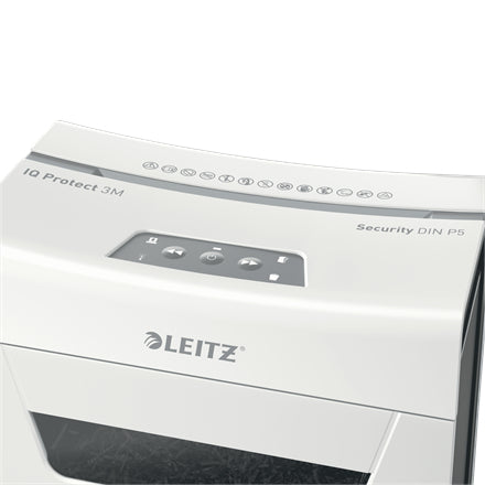 Leitz 80930000 – Aktenvernichter, DIN P-5, Mikroschnitt, 3 Blatt, 10 l