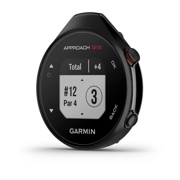Garmin Approach G12 – GPS Navigation, IPX7, 30 h GPS Betrieb, Schwarz, 25,1 g, 45,8 × 12,4 × 53,1 mm