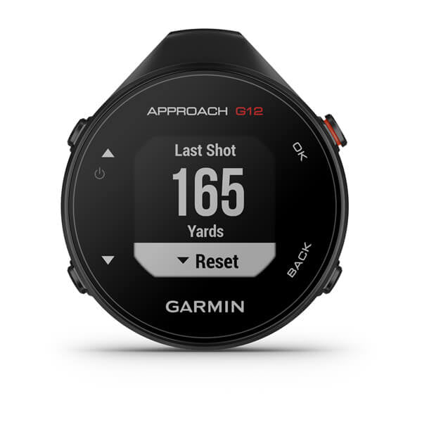 Garmin Approach G12 – GPS Navigation, IPX7, 30 h GPS Betrieb, Schwarz, 25,1 g, 45,8 × 12,4 × 53,1 mm