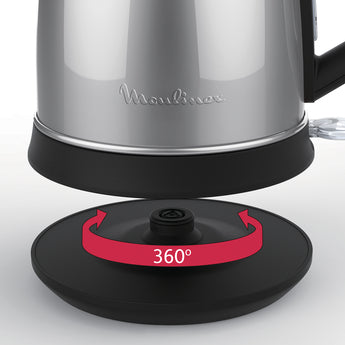 Moulinex Subito Wasserkocher – 1,7 l, Edelstahl, BY5508CH