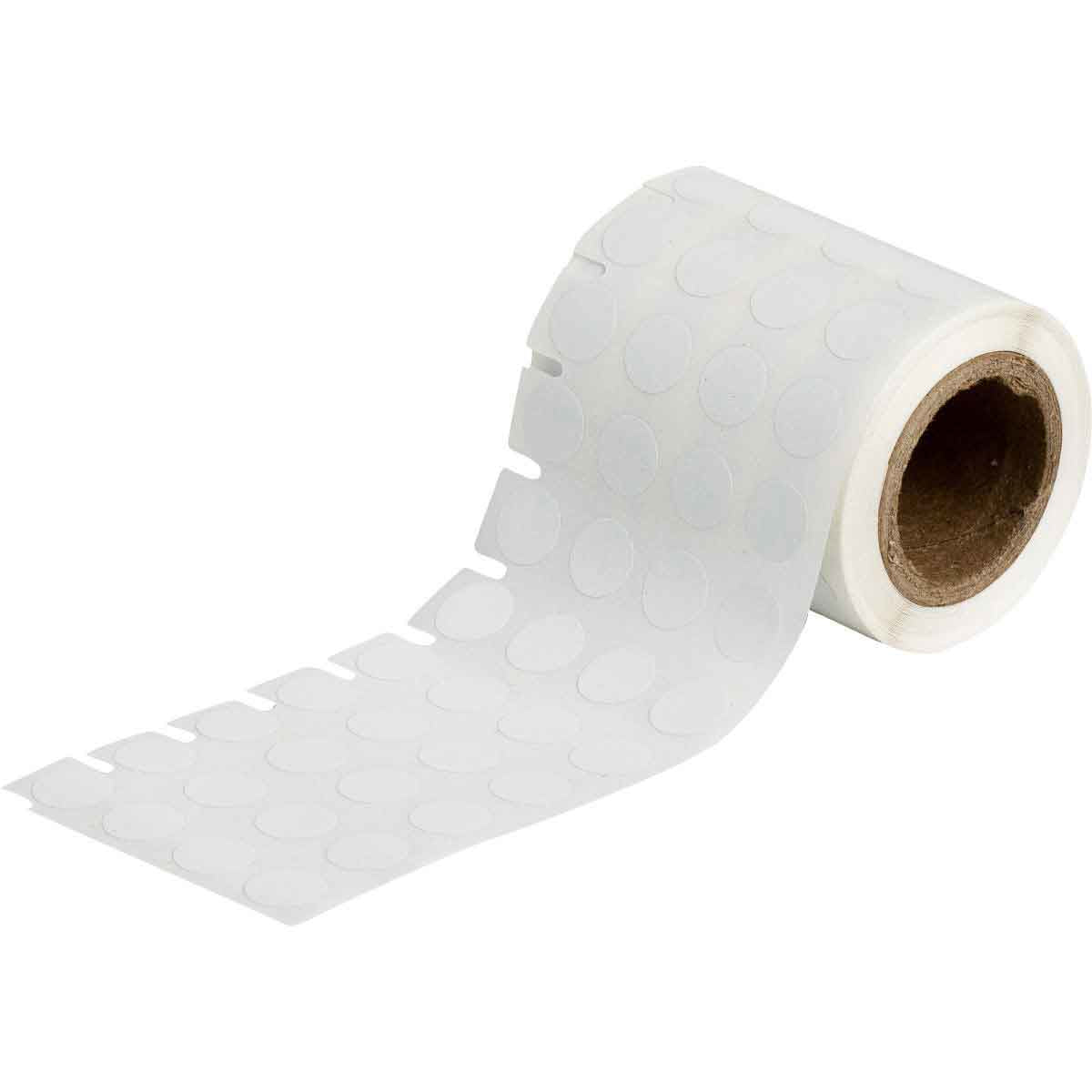 Brady FreezerBondz – Endlos-Etiketten Ø 9,5 mm – Polyester – Thermotransfer – 1500 Etiketten/Rolle