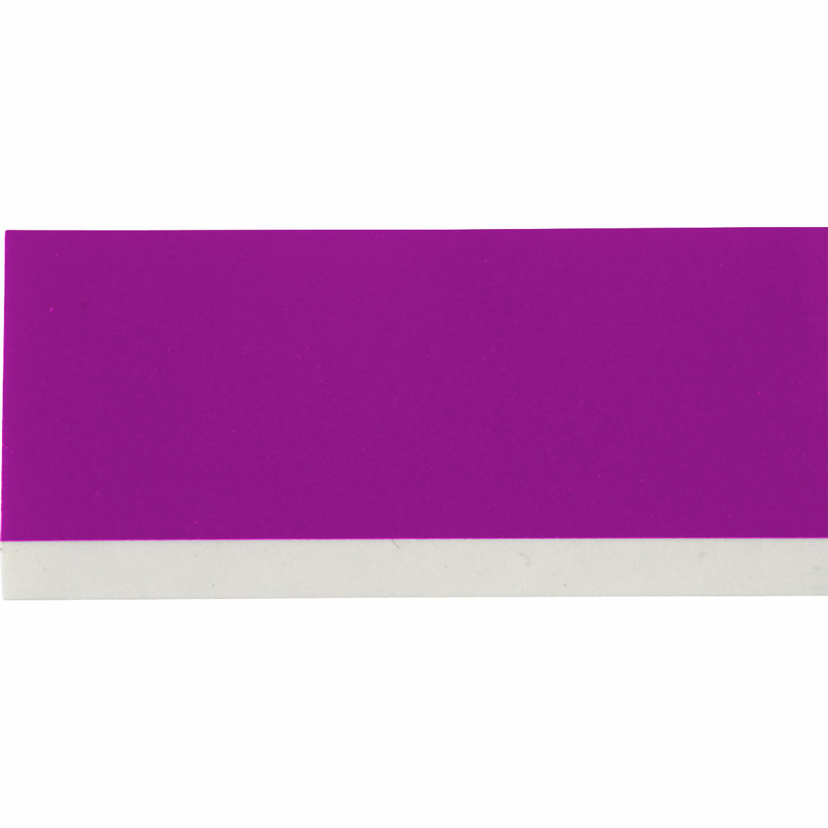 Brady M21-375-595-PL Vinyl-Industrieband – weiss auf violett – Vinyl, glänzend – für Brady BMP21/M210/M211