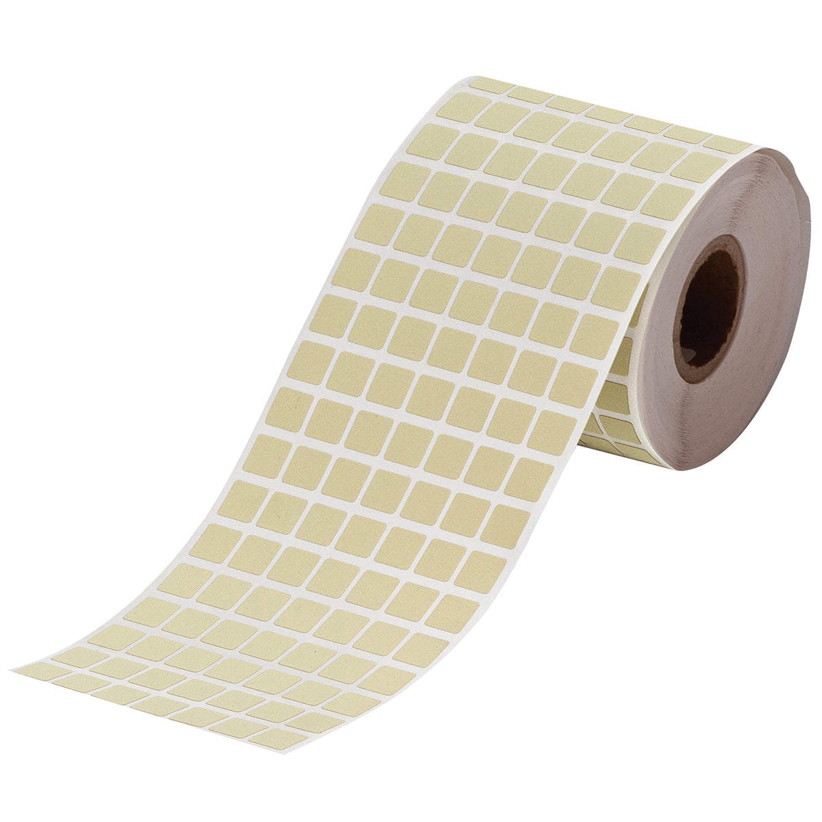 Brady BPT-38-652-2.5 – Etiketten (Rolle) 10 × 10 mm – Polyimid – Thermotransfer – für BBP‑11/BBP‑12, THT 76 mm