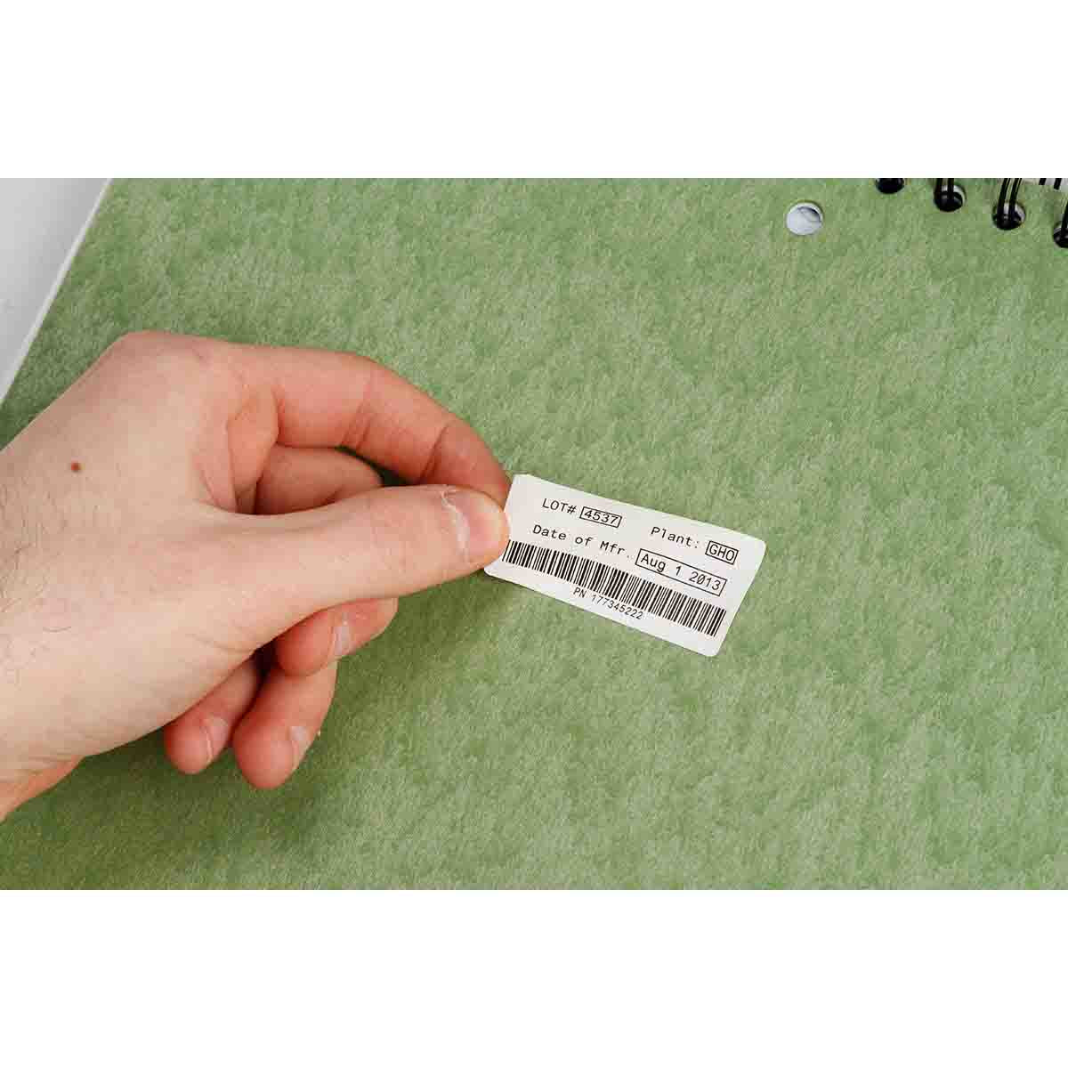 Brady Etiketten (Rolle) 76 × 51 mm – Polypropylen – Permanent haftend – Thermotransfer – 1000 Etiketten/Rolle