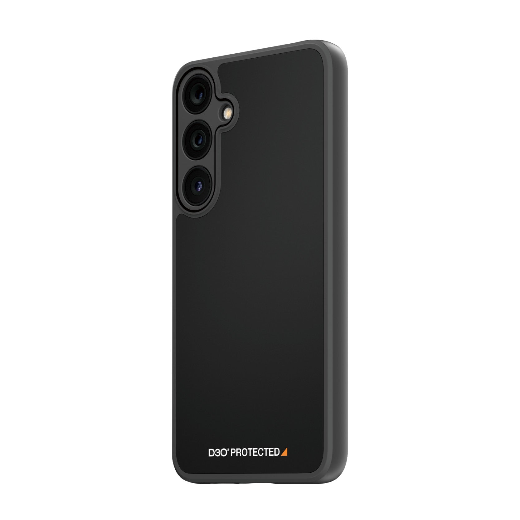PanzerGlass Backcover – für Samsung Galaxy S24+, Recycling-Kunststoff + Silikon + gehärtetes Glas, schwarz
