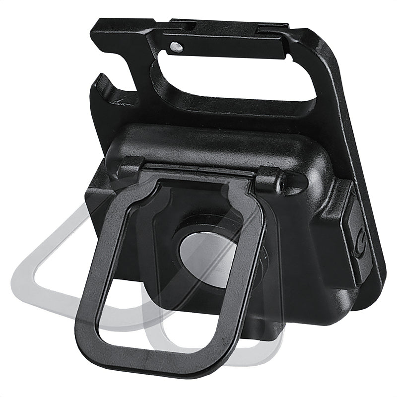 Steffen Taschenlampe 65 00163 – 300 lm, 6 W, 6500 K, 3-Stufen-Dimmer, USB-C, Magnet & Clip, IP20 – Schwarz