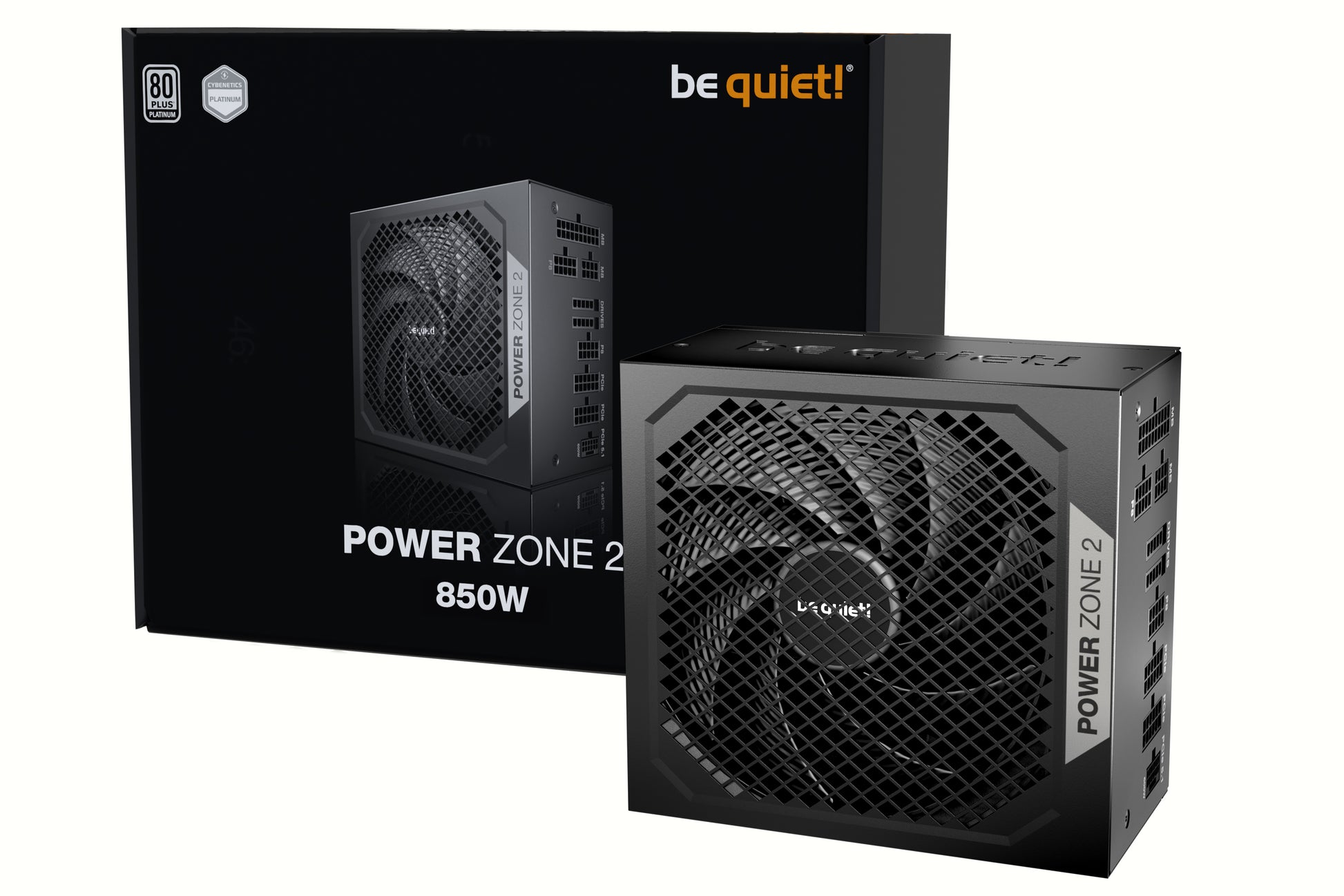 be quiet! be quiet POWER ZONE 2 ATX-Netzteil 850 W 80 PLUS Platinum – vollmodular, ATX 3.1, EPS 2.92, 12VHPWR