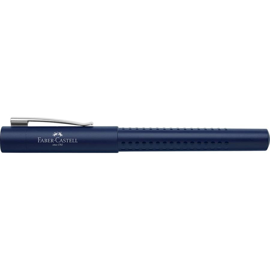 Faber-Castell Grip 2011 – Füllfederhalter – M – Blau – Edelstahl