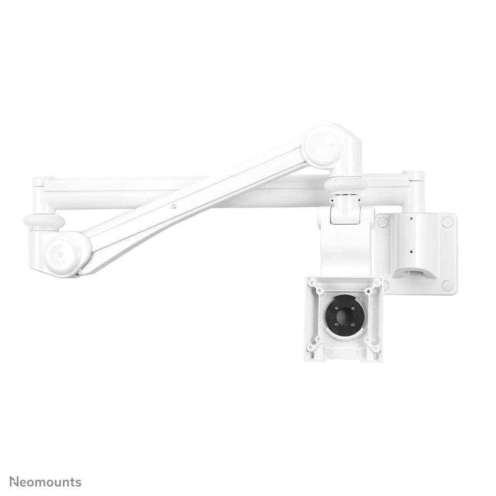 Neomounts Wandhalterung, Wand, bis 24", 3 kg, höhenverstellbar, Neigen/Schwenken, weiss