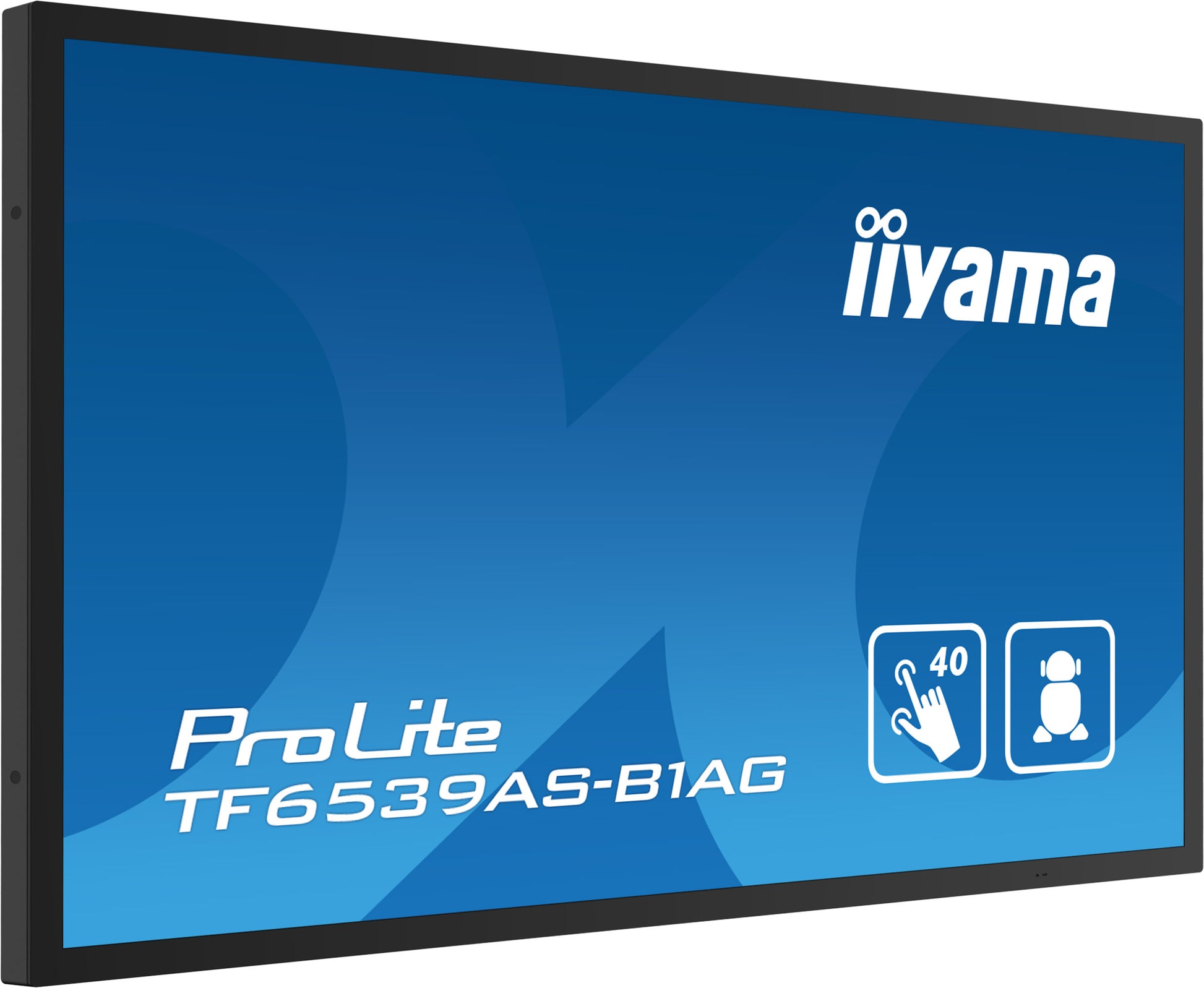 iiyama ProLite 65" 3840 × 1600 PCAP 40-Touch – Android, 500 cd/m²