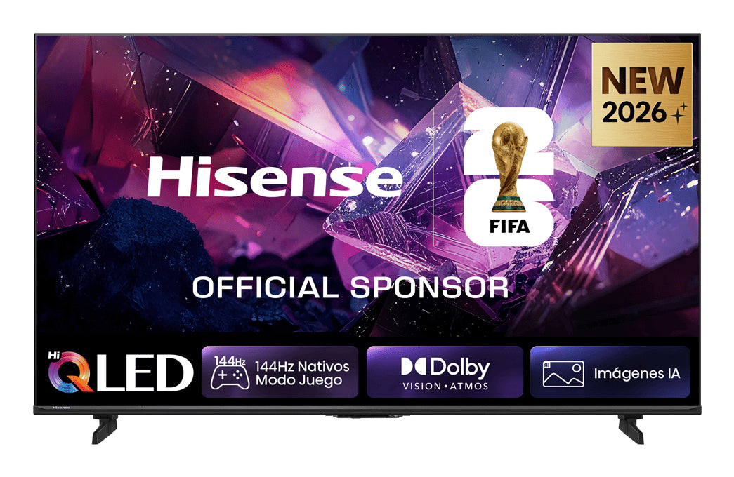 Hisense E7S PRO – 65" QLED Fernseher – 4K UHD – HomeOS U9 – 144 Hz – HDR10+, HLG