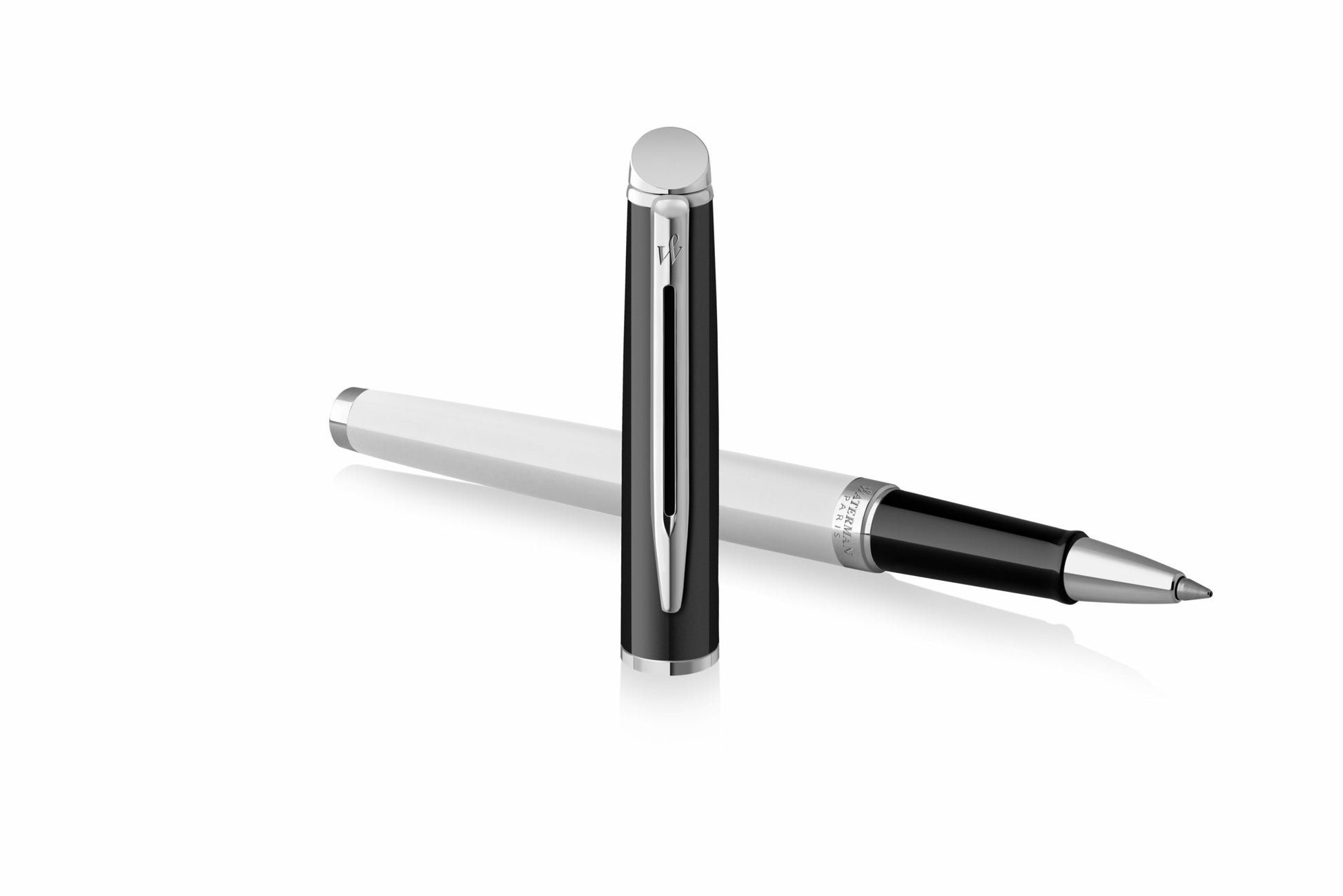 Waterman Hémisphère Colour Blocking C.C. – Tintenroller, Schwarz, Geschenkbox