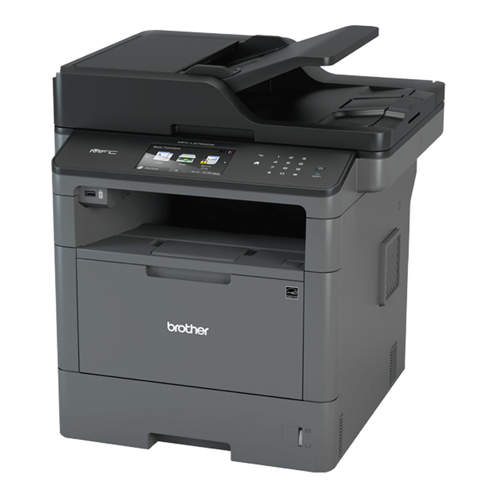 Brother DCP-L5700DN – SW Laser-Multifunktionsdrucker, A4, 4-in-1, Duplex, ADF, LAN, AirPrint