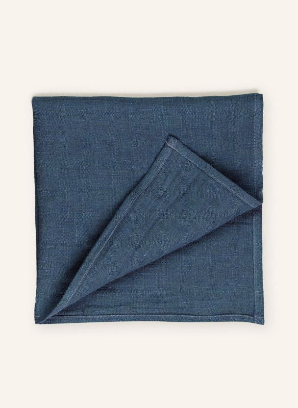 PROFLAX Stoffserviette Blau – 40 × 40 cm, Leinen – 1-er-Set