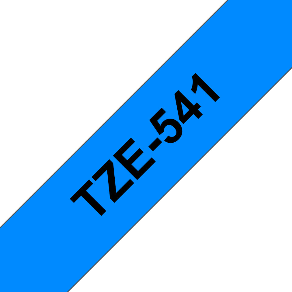 Brother Schriftband – 18 mm × 8 m, blau, schwarz, TZe