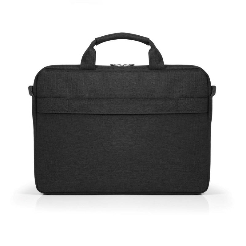 Port Designs Sydney Notebook-Tasche bis 14" – Gepolstertes Laptopfach, Abnehmbarer Schultergurt – Schwarz