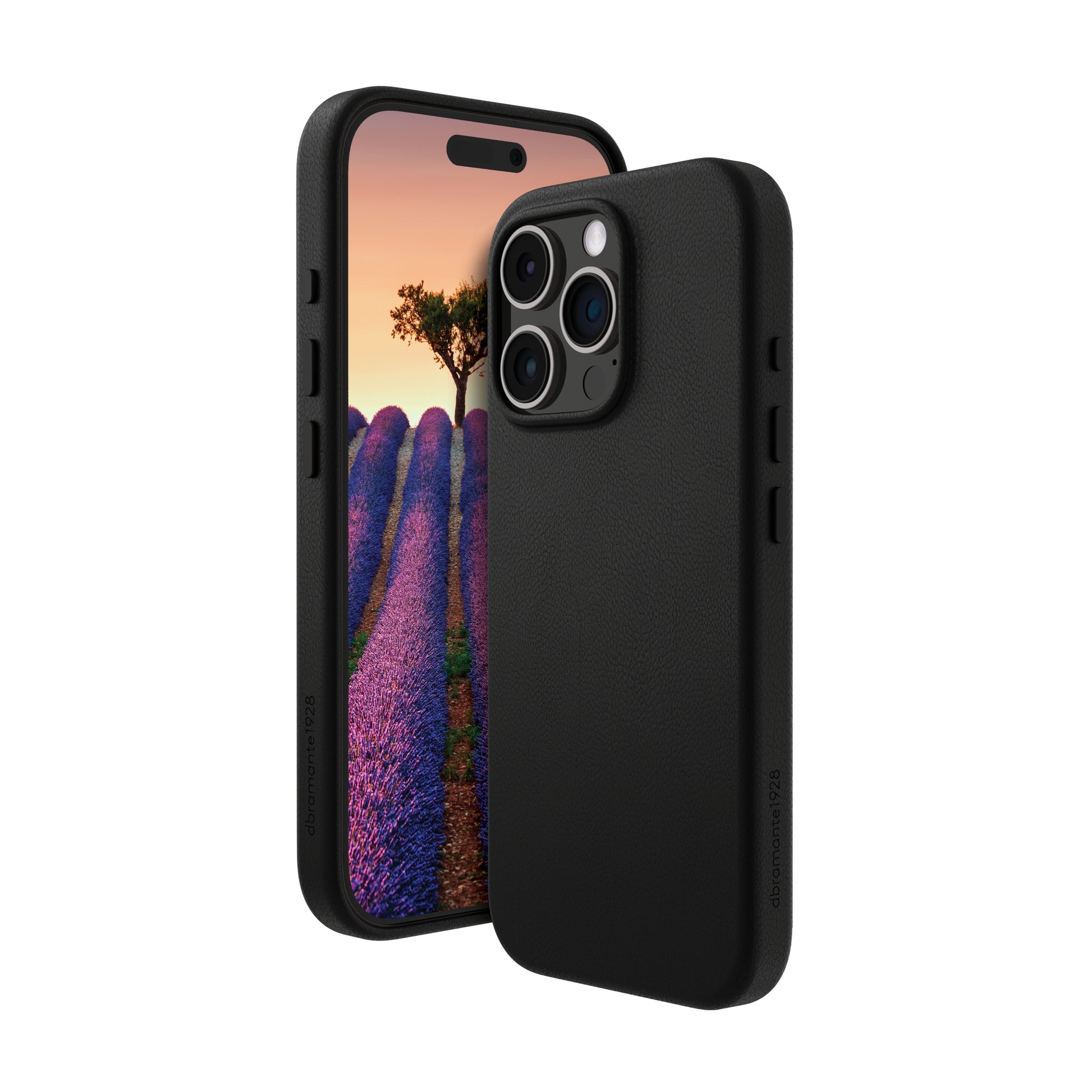 dbramante1928 Backcover – für Apple iPhone 16 Pro Max – schwarz – Leder – MagSafe-kompatibel