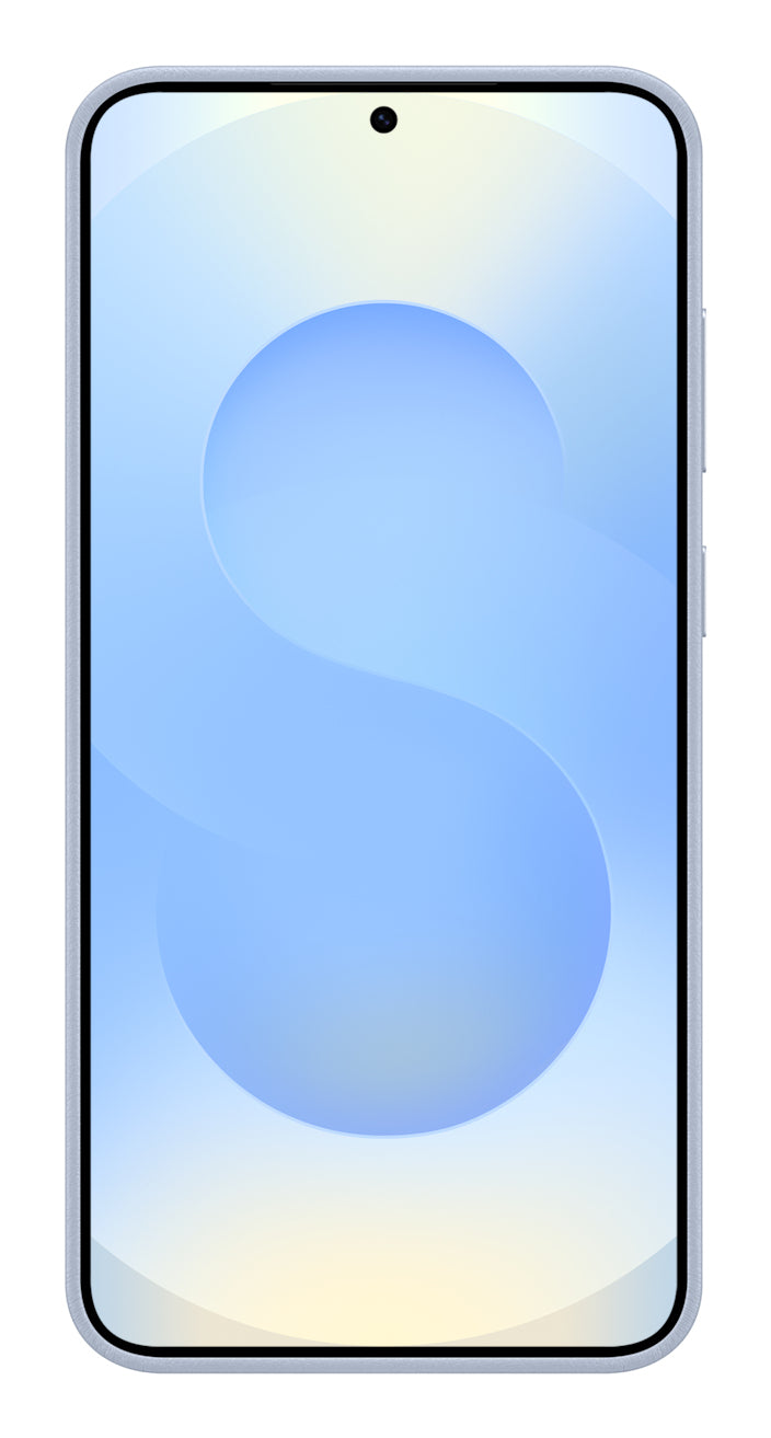 Samsung Backcover – für Samsung Galaxy S25+ – hellblau – Leder