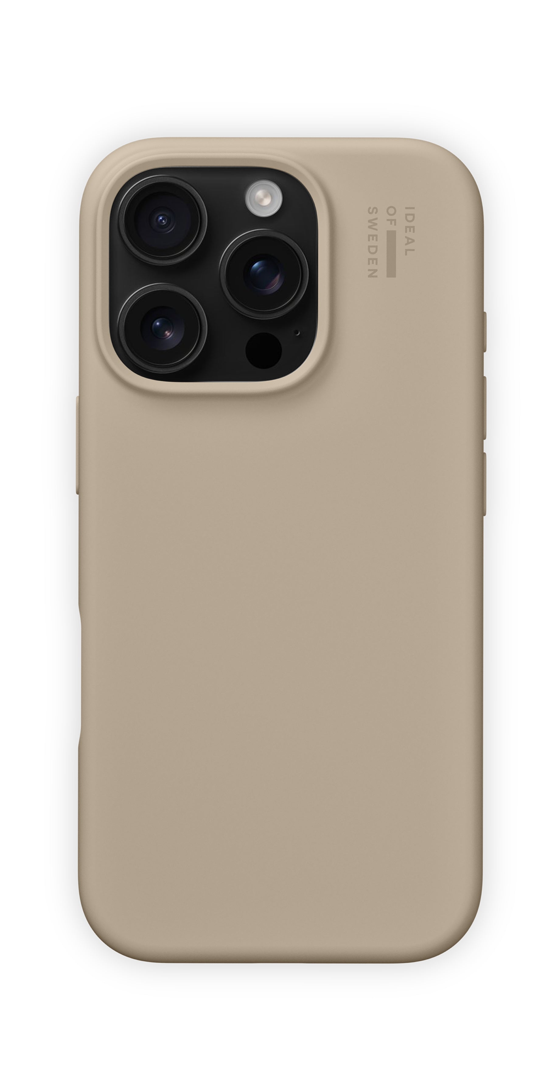 iDeal of Sweden Backcover – für Apple iPhone 16 Pro – beige – Silikon, MagSafe-kompatibel