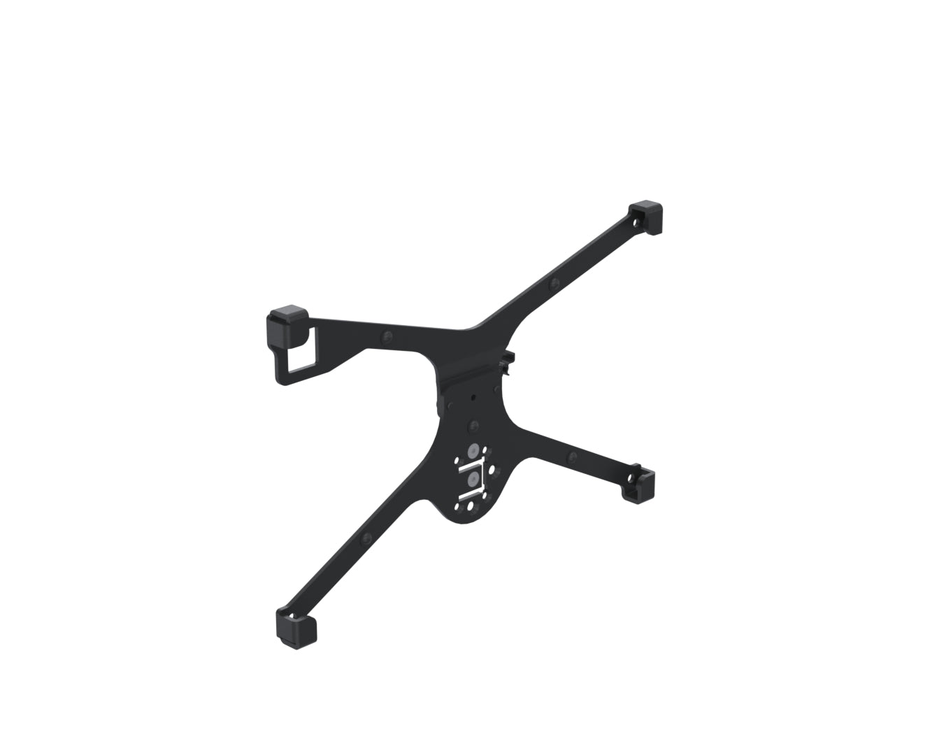 Ergonomic Solutions SPXF21505-02 – Tablet-Rahmen für Samsung Galaxy Tab A 10,4", Schwarz