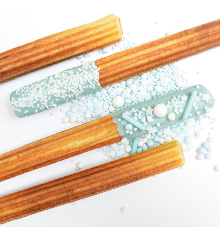 ScrapCooking Zuckerguss Tube Schokoladengeschmack, Blau – 130 g