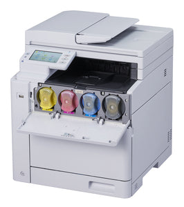 OKI MC554dn – Farblaser-Multifunktionsdrucker, A4, 4-in-1, Duplex, ADF, LAN, Touchscreen