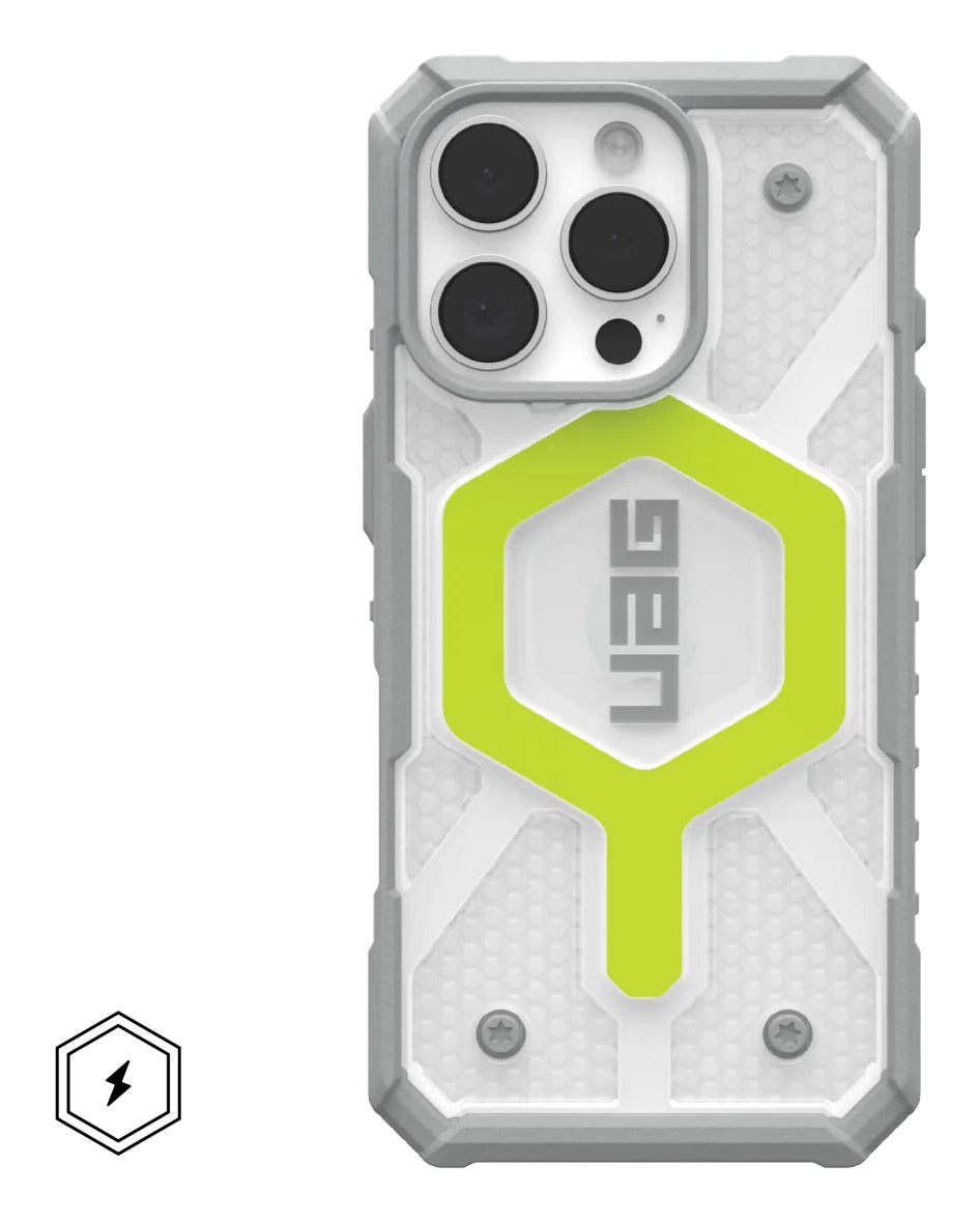 Urban Armor Gear UAG – Backcover – für Apple iPhone 16 Pro – transparent – TPU – MagSafe-kompatibel