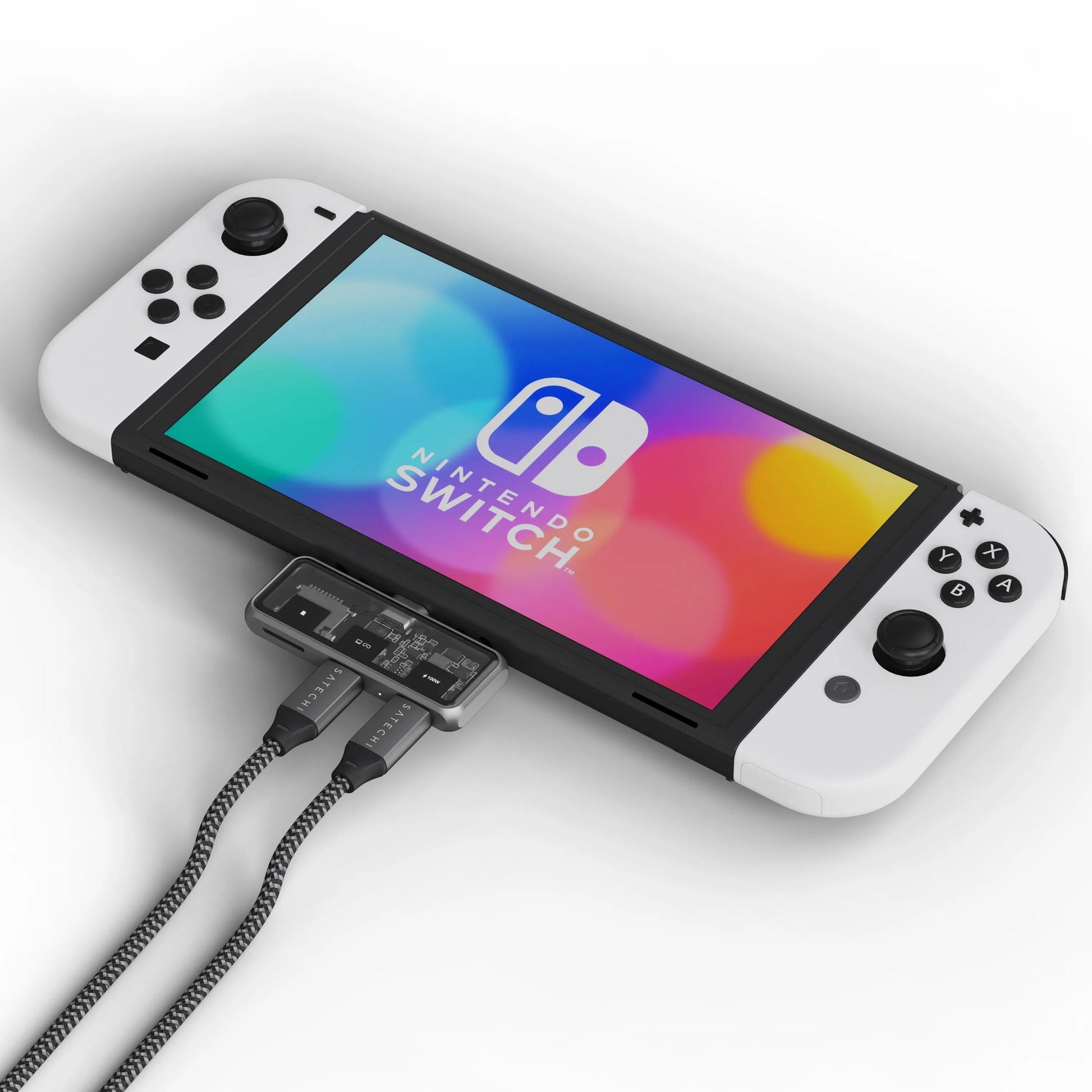 Satechi Dockingstation – USB-C, 100 W PD, microSD, für Windows/Mac/ChromeOS