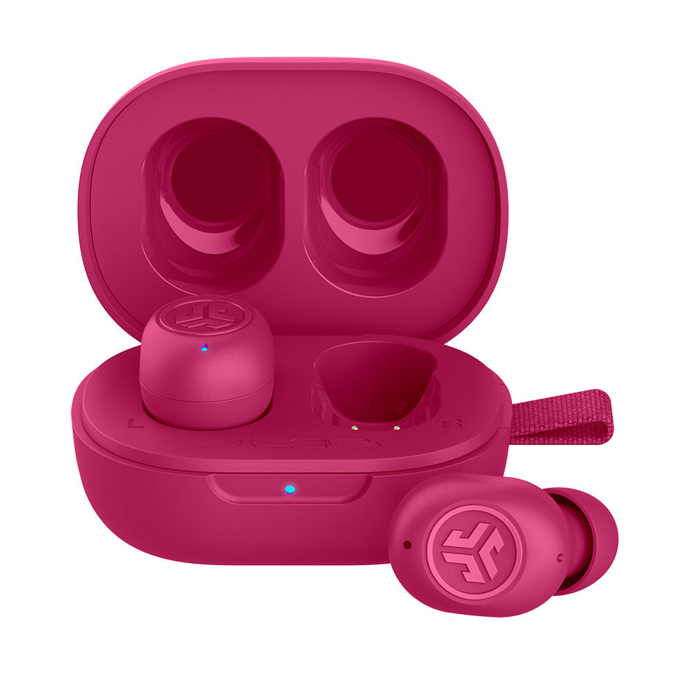 JLab JBuds Mini TWS In-Ear – Stereo, ANC, mit Ladecase, Pink, BT 5.3