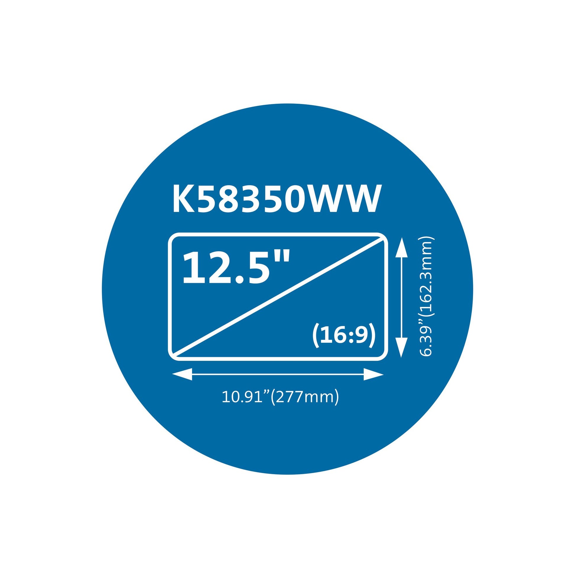 Kensington Displayschutz für 12,5" Laptops