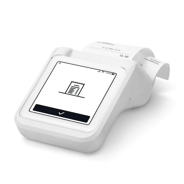 SumUp Solo – Mobiles POS-Terminal – WLAN, 4G, NFC – Weiss