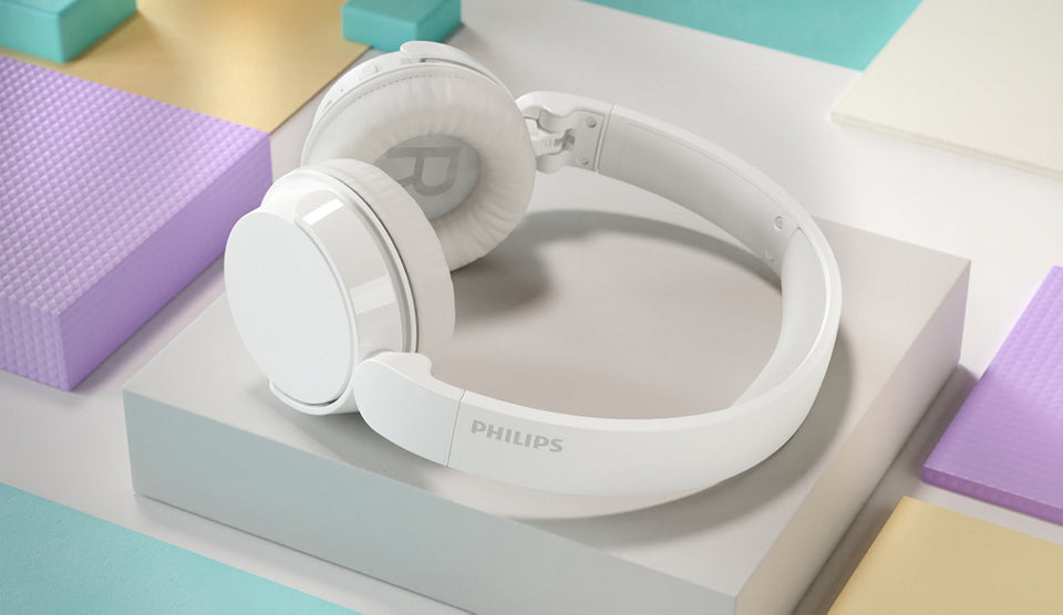 Philips TAH4209WT/00 – On-Ear Headset – Bluetooth 5.3, geschlossen – weiss – bis 25 h