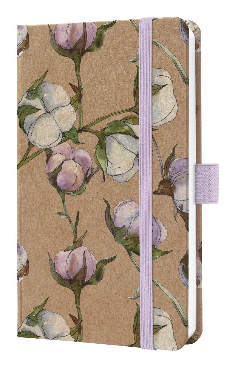 Sigel JOLIE Pure Agenda – 1 Woche/2 Seiten, gebunden, A6, 2026, Cotton Fields, FSC