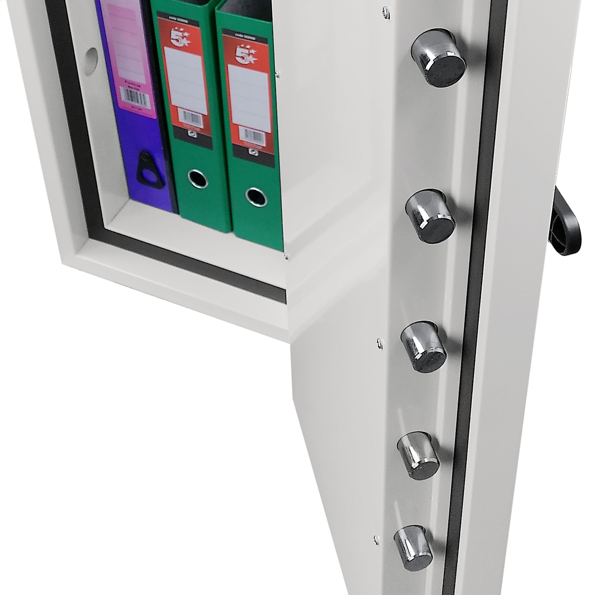 Phoenix Safe Co. Phoenix Tresor Fortress Pro SS1465E – Elektronikschloss – 97 l – 60 Min Feuerschutz – Bodenmontage – Weiss