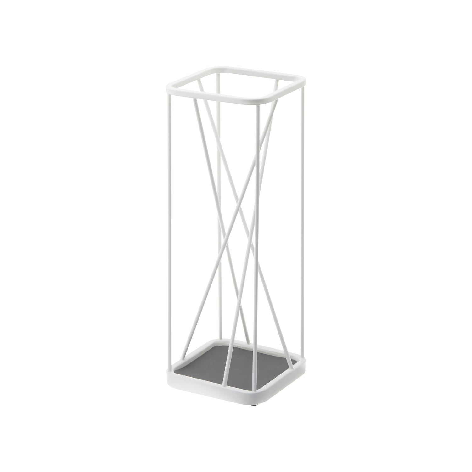 Yamazaki YA02807 Schirmständer – Gummi/Stahl – Weiss – Ø 170 × H 455 mm