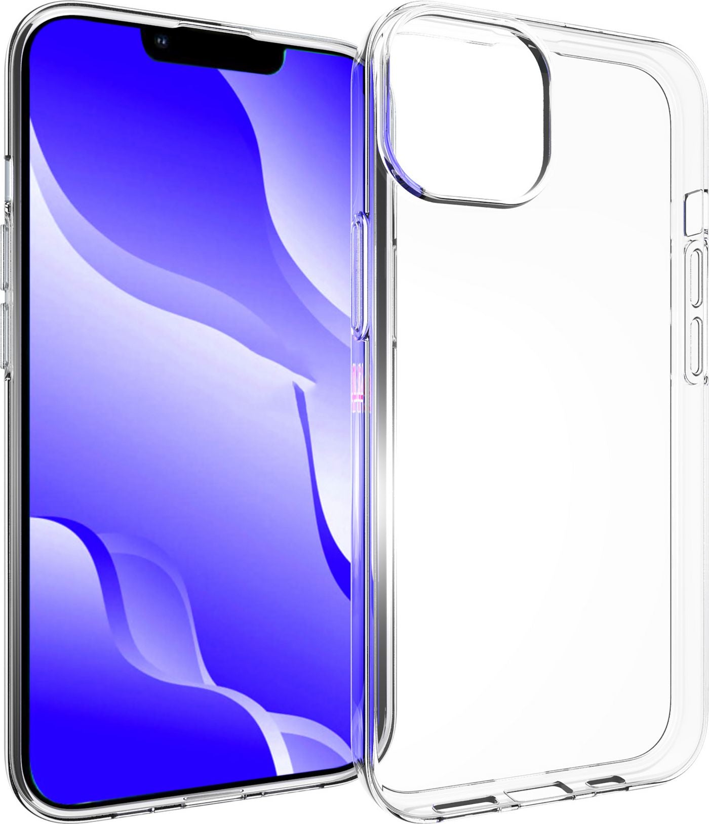 eSTUFF INFINITE (GRS) VIENNA Backcover – für Apple iPhone 14, TPU, Transparent