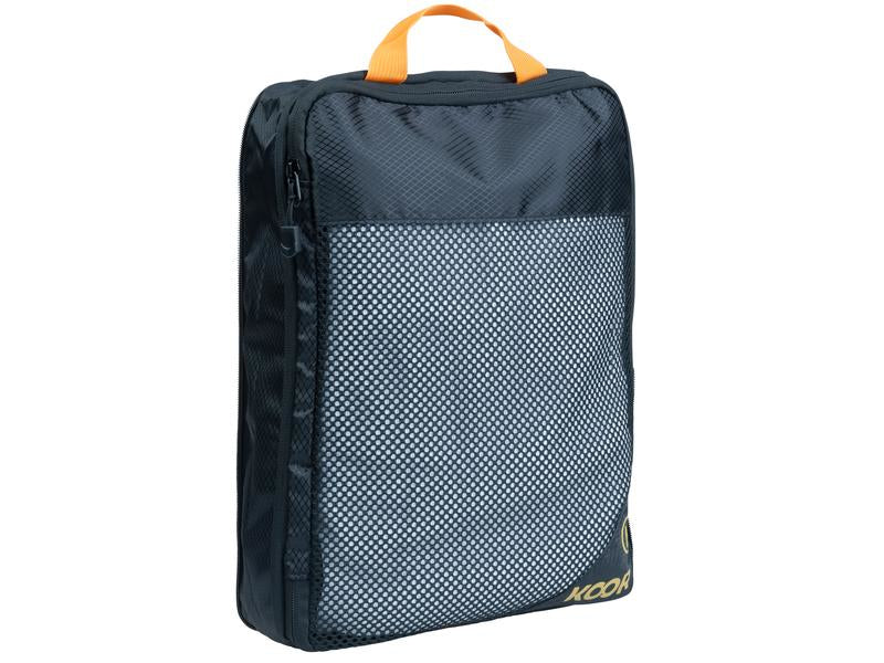 KOOR Packhilfen-Set Goora M – Tragegriff, Reissverschluss – 7 l – Schwarz – 2 Stk.