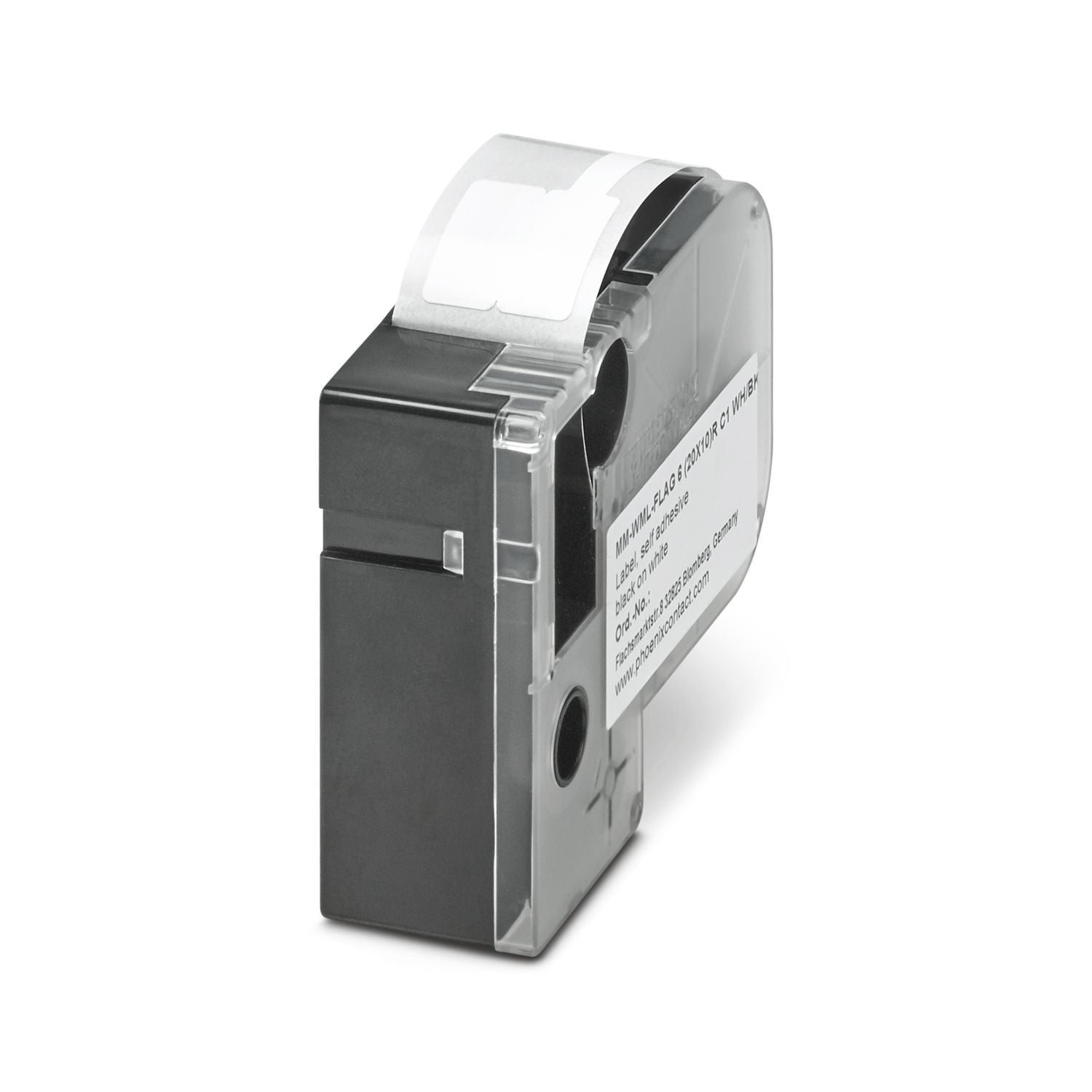 Phoenix Contact MM-WML-FLAG6 Kabelbinder, 1,45 m × 19 mm, 145er-Pack, selbstklebend, für 1–6 mm² – Weiss