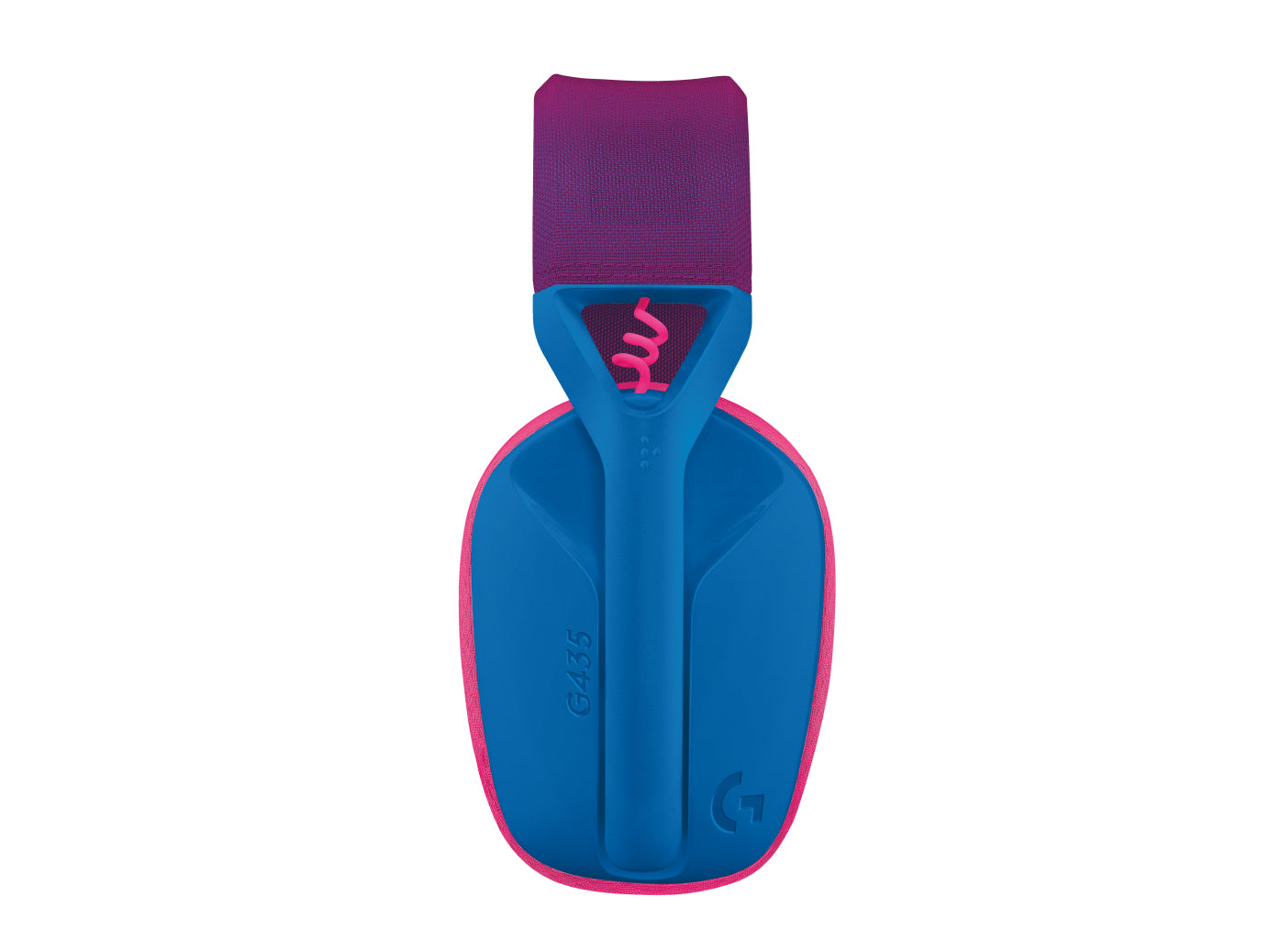 Logitech G G435 Gaming-Headset – Over-Ear, Stereo, BT, mit USB-A-Dongle, Blau