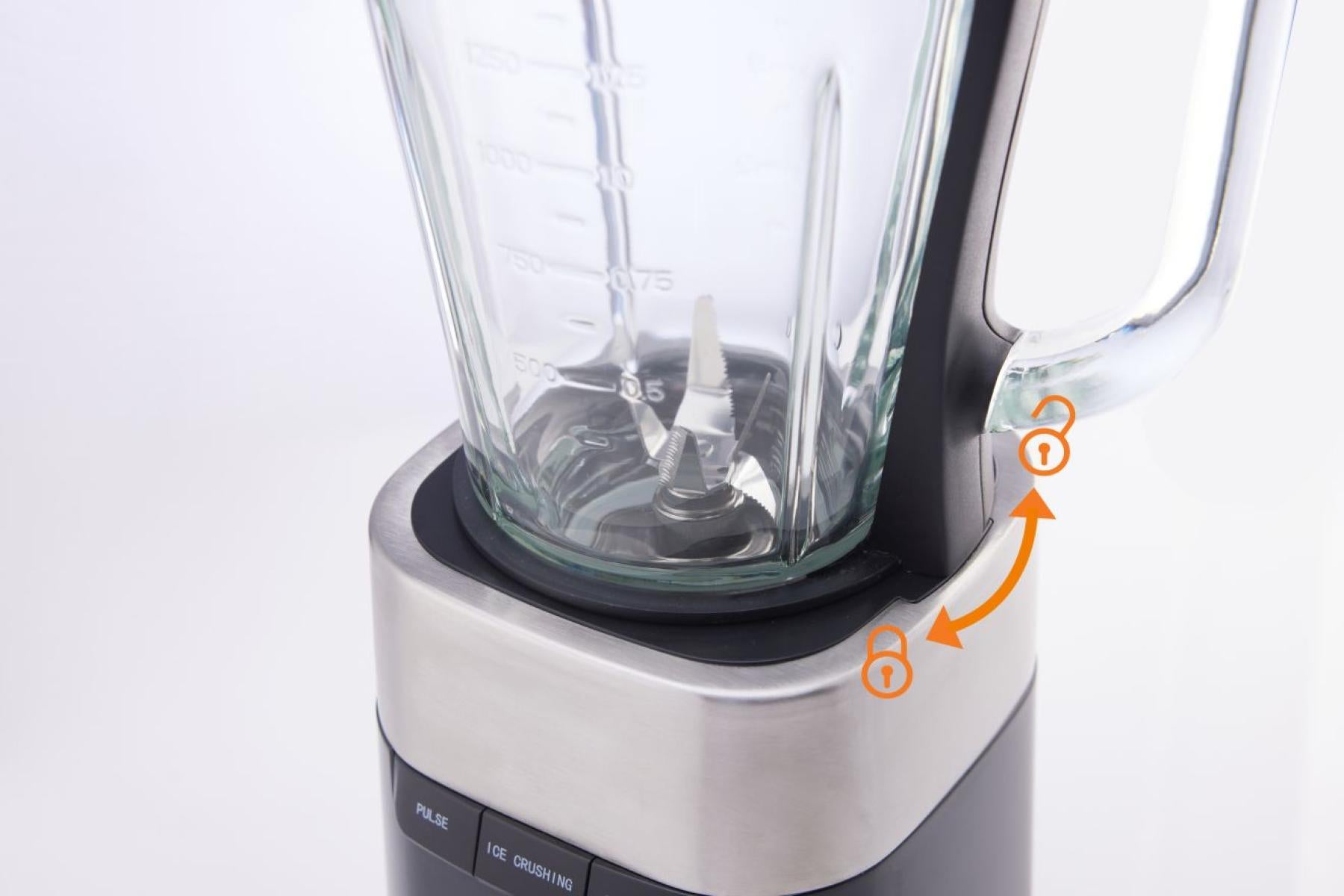Gorenje Standmixer B1000DE – 1,5 l, 1000 W, Eis-Crusher – schwarz