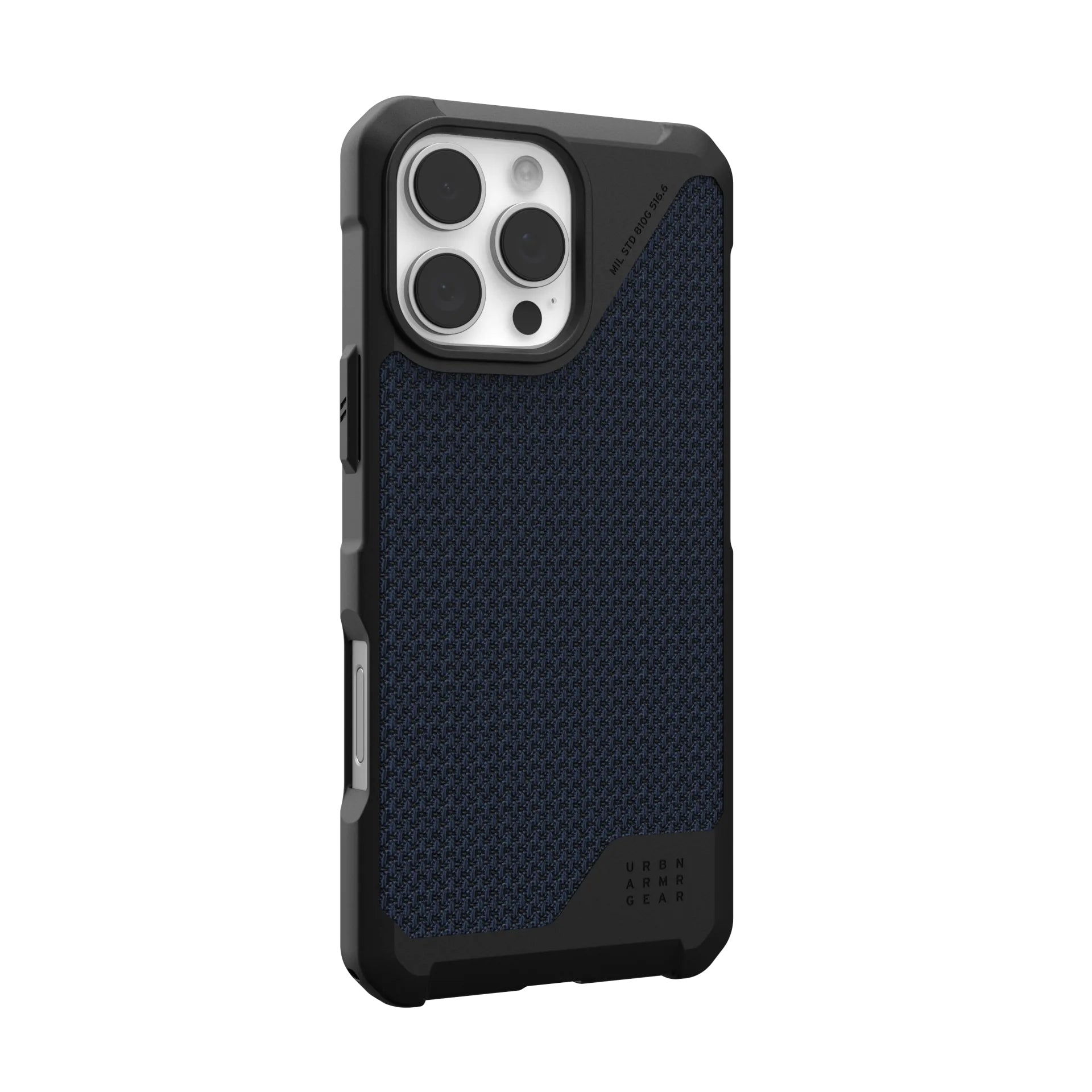 Urban Armor Gear Backcover Metropolis LT – für Apple iPhone 16 Pro Max – blau – MagSafe-kompatibel