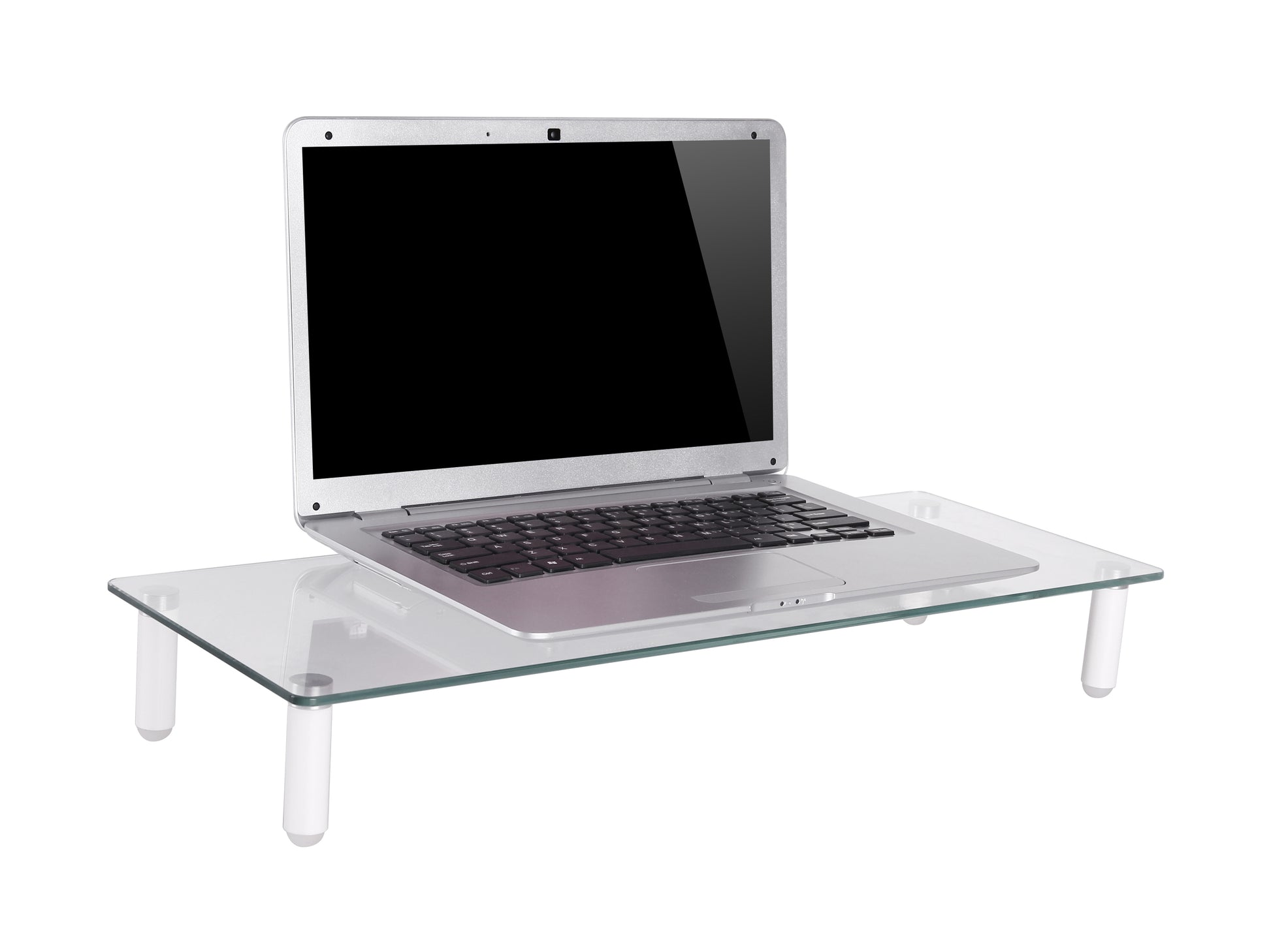 Equip 650882 – Monitor-Tischständer – freistehend – 1 Monitor – bis 20 kg/Monitor – Kabelmanagement, Transparent