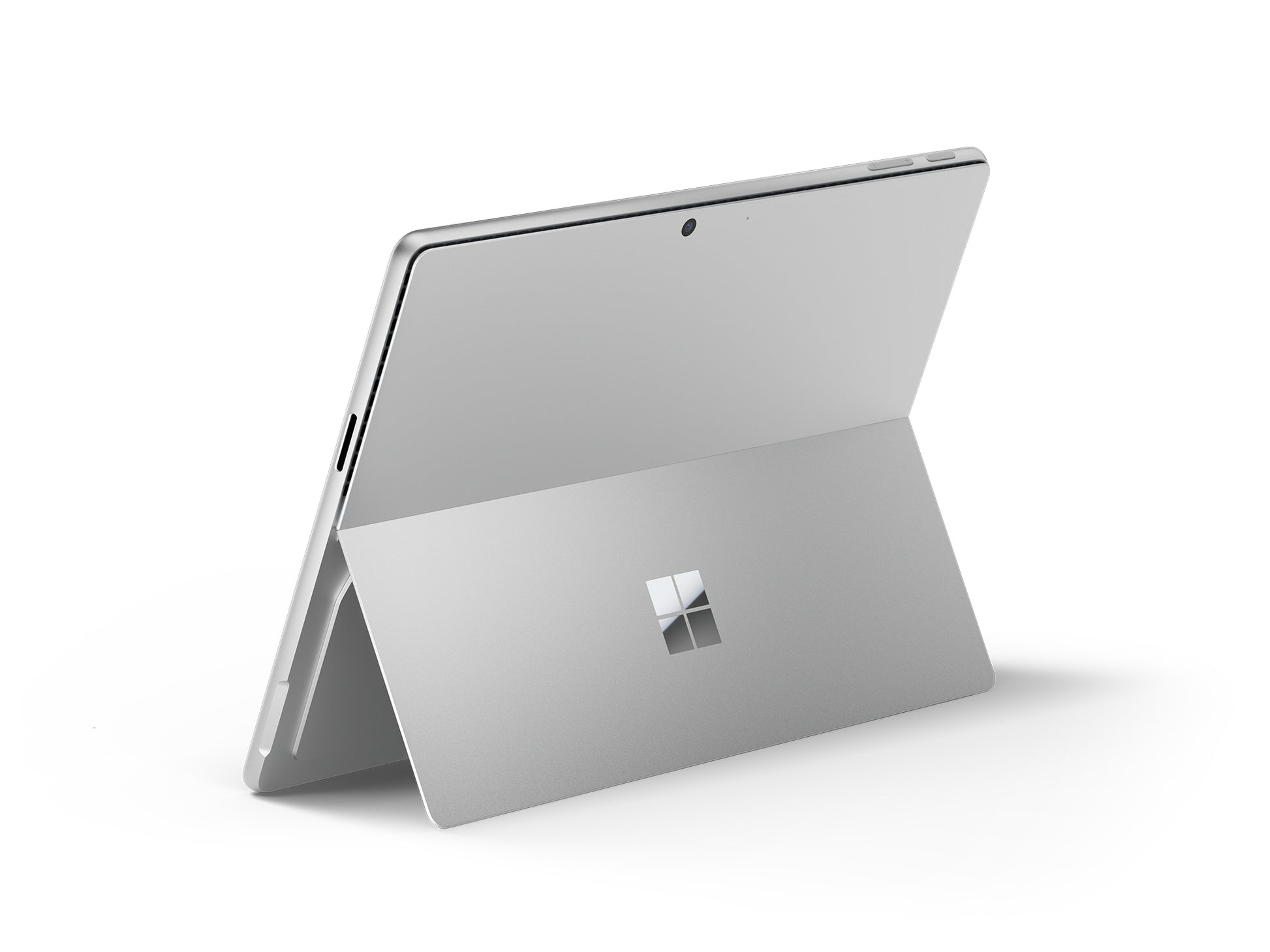Microsoft Surface Pro 11 Copilot+ PC – 13", 256 GB, 32 GB RAM, WLAN, Windows 11 Pro, Platin, Hochformat
